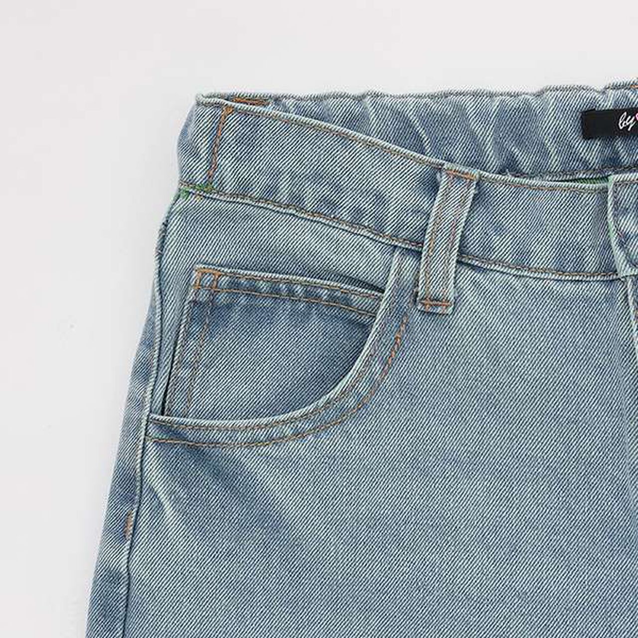 Color Denim with Under Thread,Pink, large image number 16