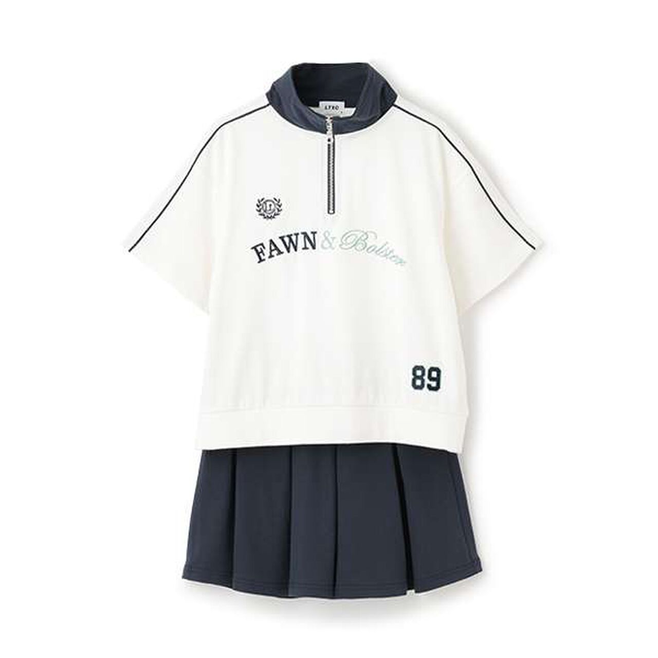 Cool Sensation Half ZIP Setup,Off white, large image number 5