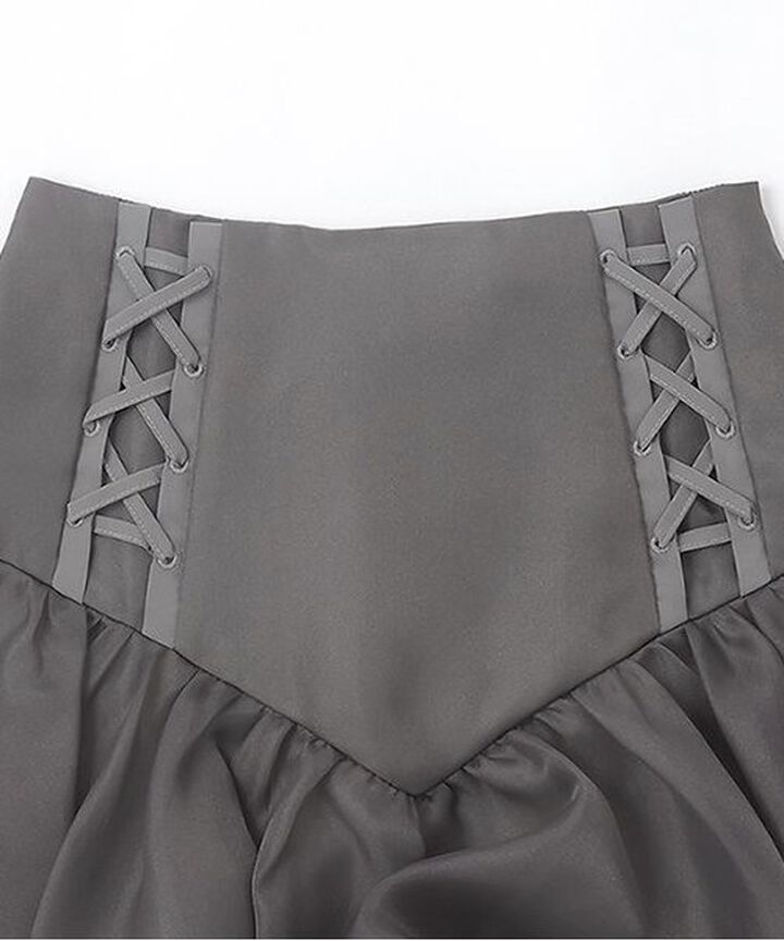 Sheer Balloon Skirt,Off white, medium image number 7