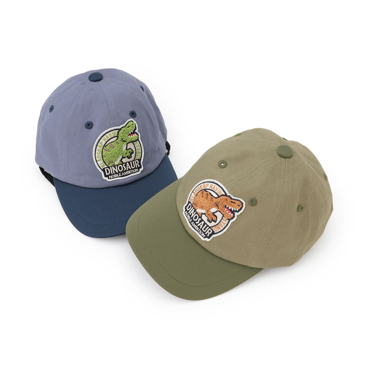 Dinosaur Sagara Embroidery Cap,Khaki, large image number 5