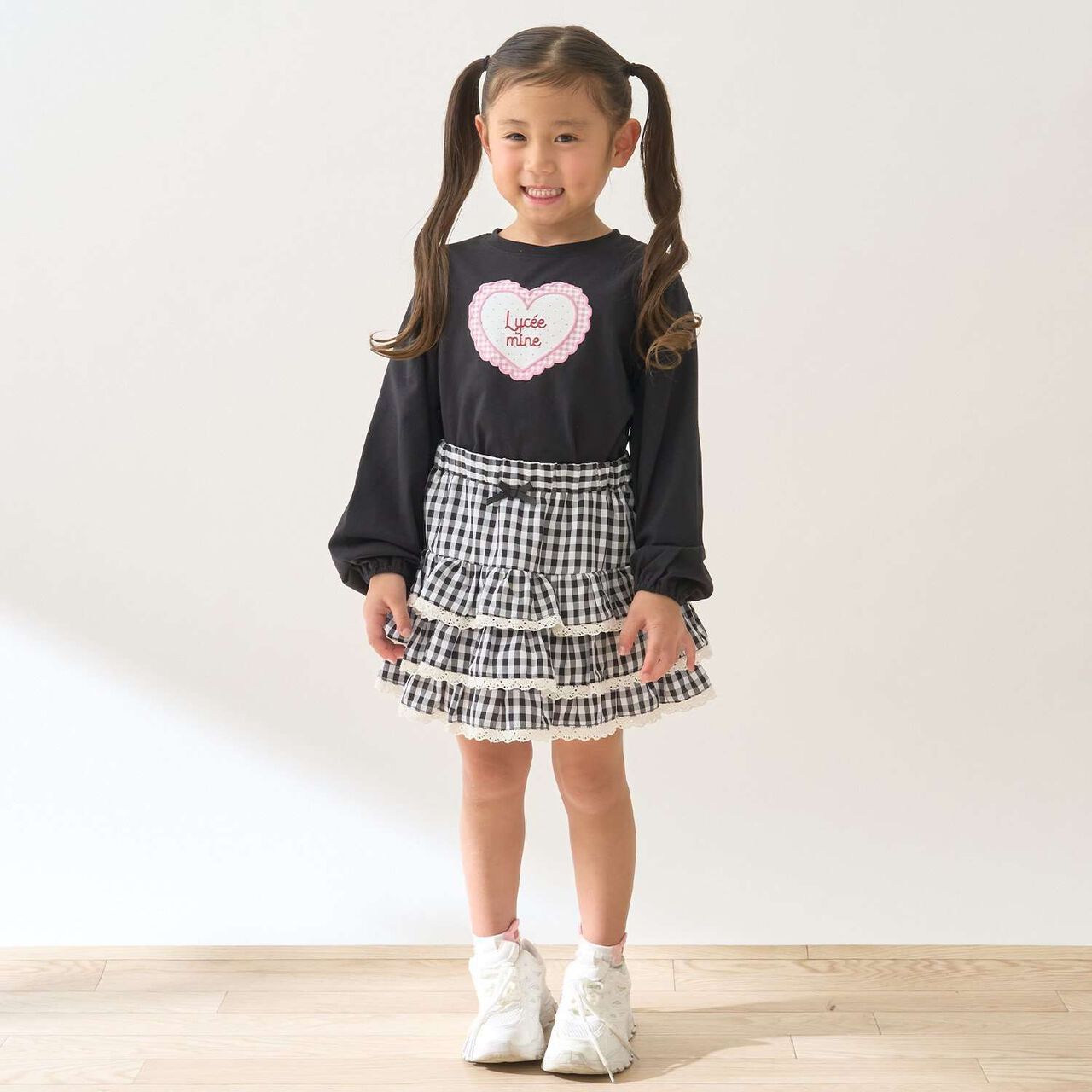 Quick-Dry UV Heart Print Puff Sleeve T-Shirt [Lycee Mine Ballet Series],Lavender, large image number 21
