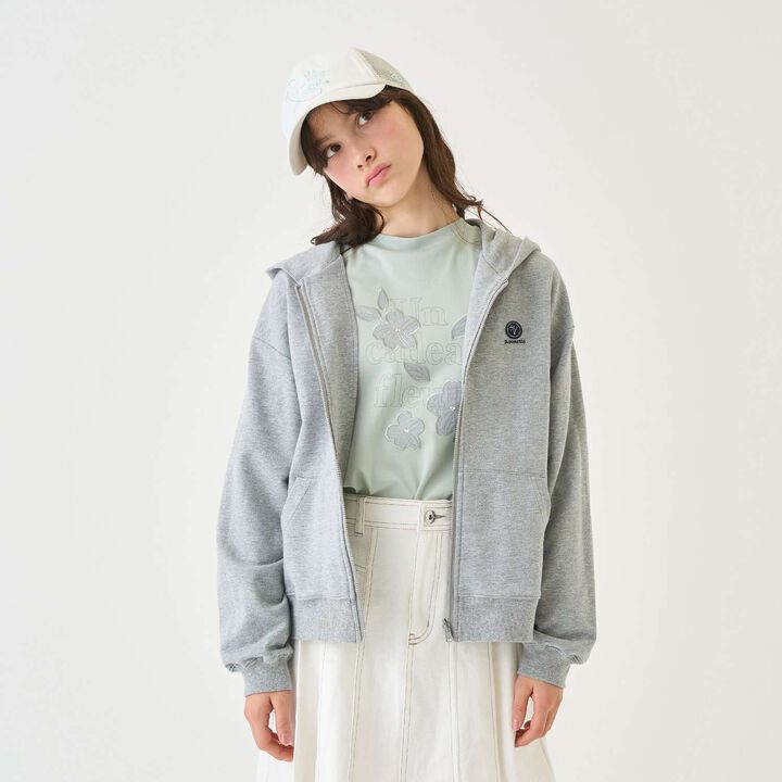 [130cm有] UV防護&middot;防潑水&middot;花粉防護連帽外套內裡3WAY短夾克,米白色, medium image number 23