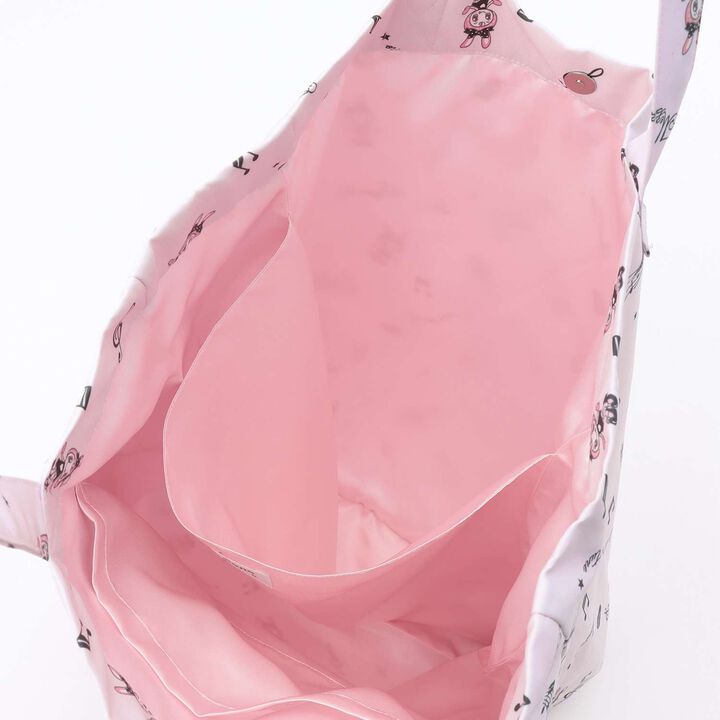 Big Ribbon Tote with Berie-chan Pattern for Presentation♪,Pink, medium image number 6