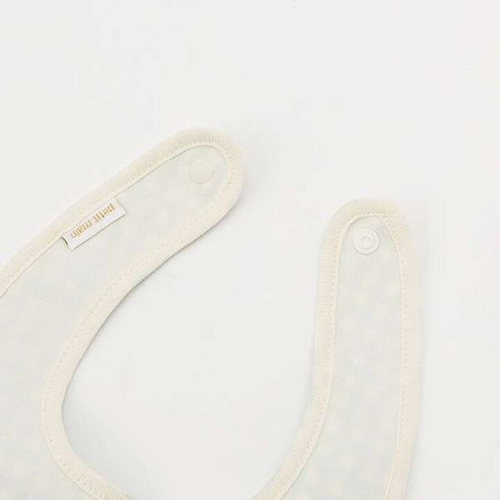 Bear Appliqu&eacute; Bib,Navy, medium image number 2