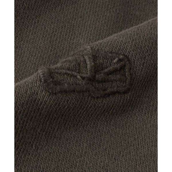 Fleece Pigment Big Sweatshirt,Deep red, medium image number 11