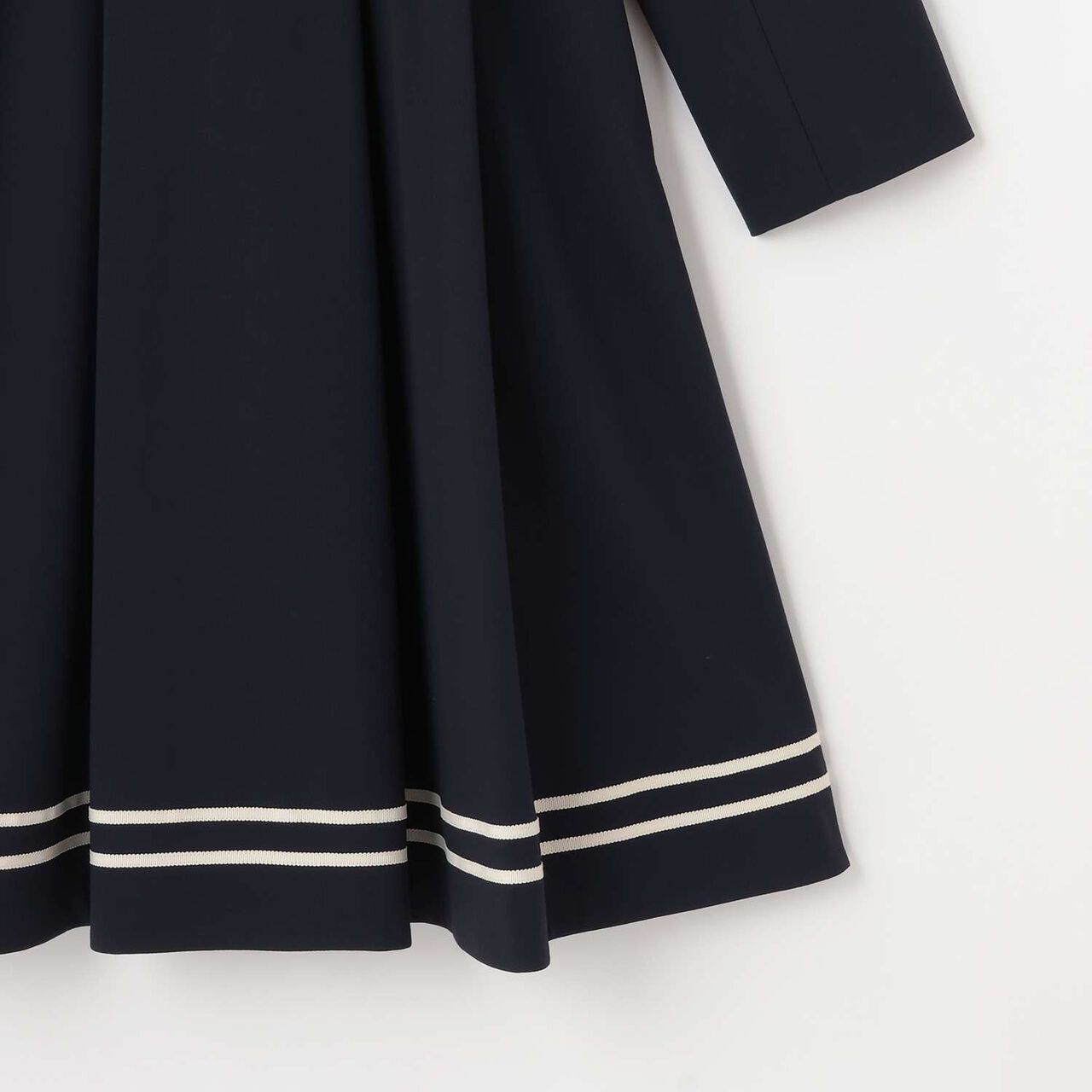 Sailor Short Jacket & Jumper Skirt Set,Beige, large image number 9