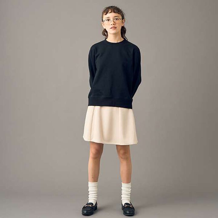 [AMI] Ponte Suede Skirt with Shorts,Mocha tea, medium image number 9