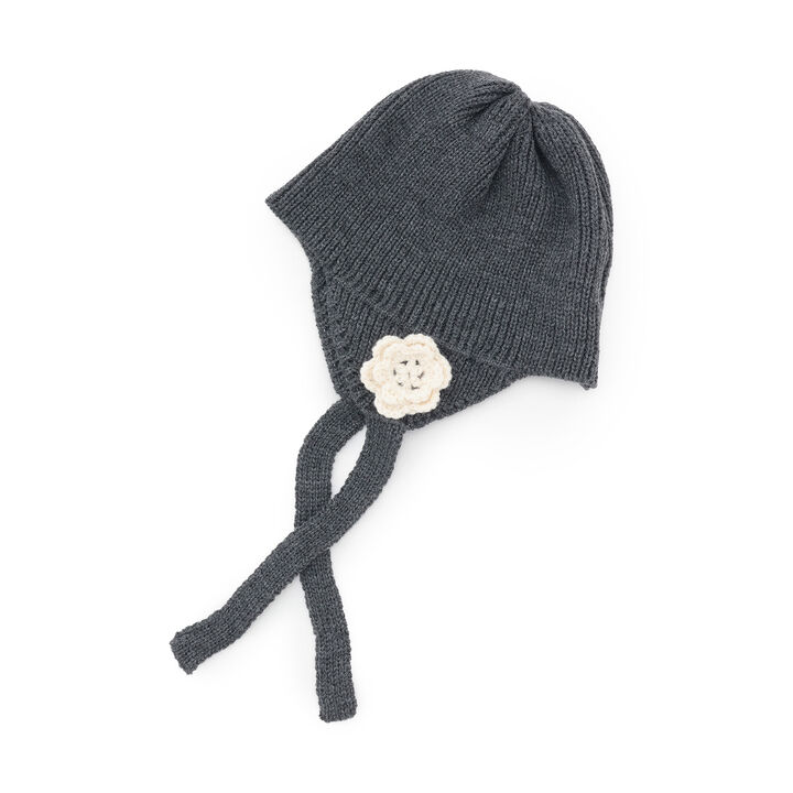 Knit Beanie with Motif Ears,Top gray, medium image number 9