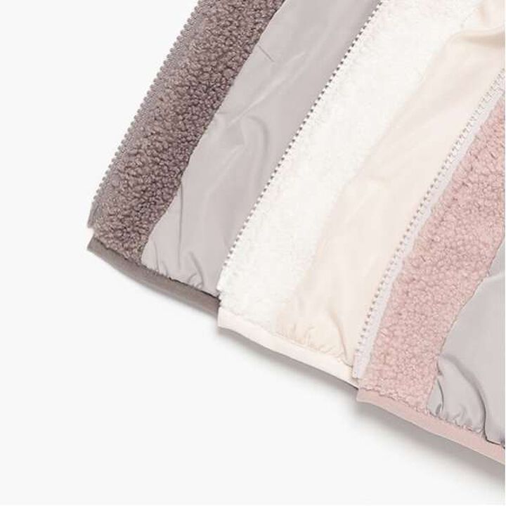 [Link] Fleece Zip-Up Jacket,Charcoal gray, medium image number 11