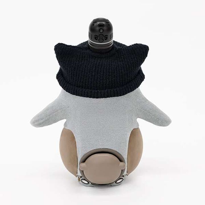 X-girl Stages &times; LOVOT Cat Ear Knit Cap,Black, medium image number 11