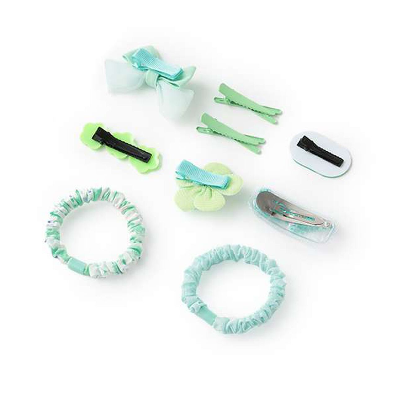Assorted Hair Accessory Set [L],Yellow, large image number 1