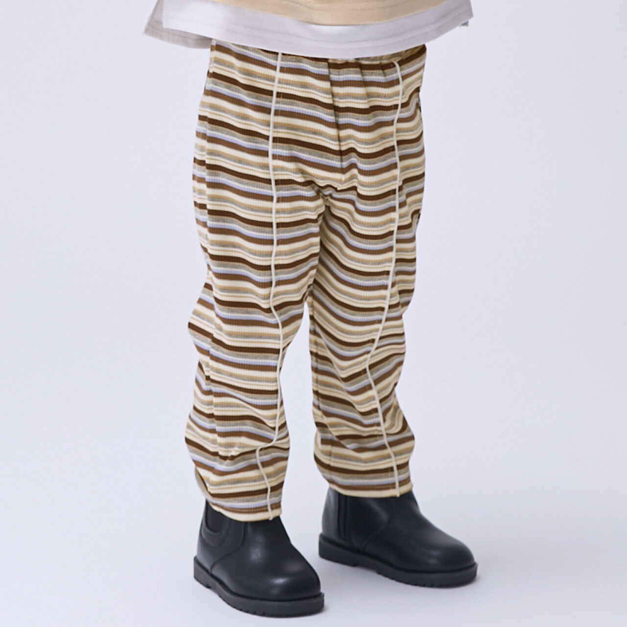 Multi-Stripe Leggings,Pearl white, large image number 0