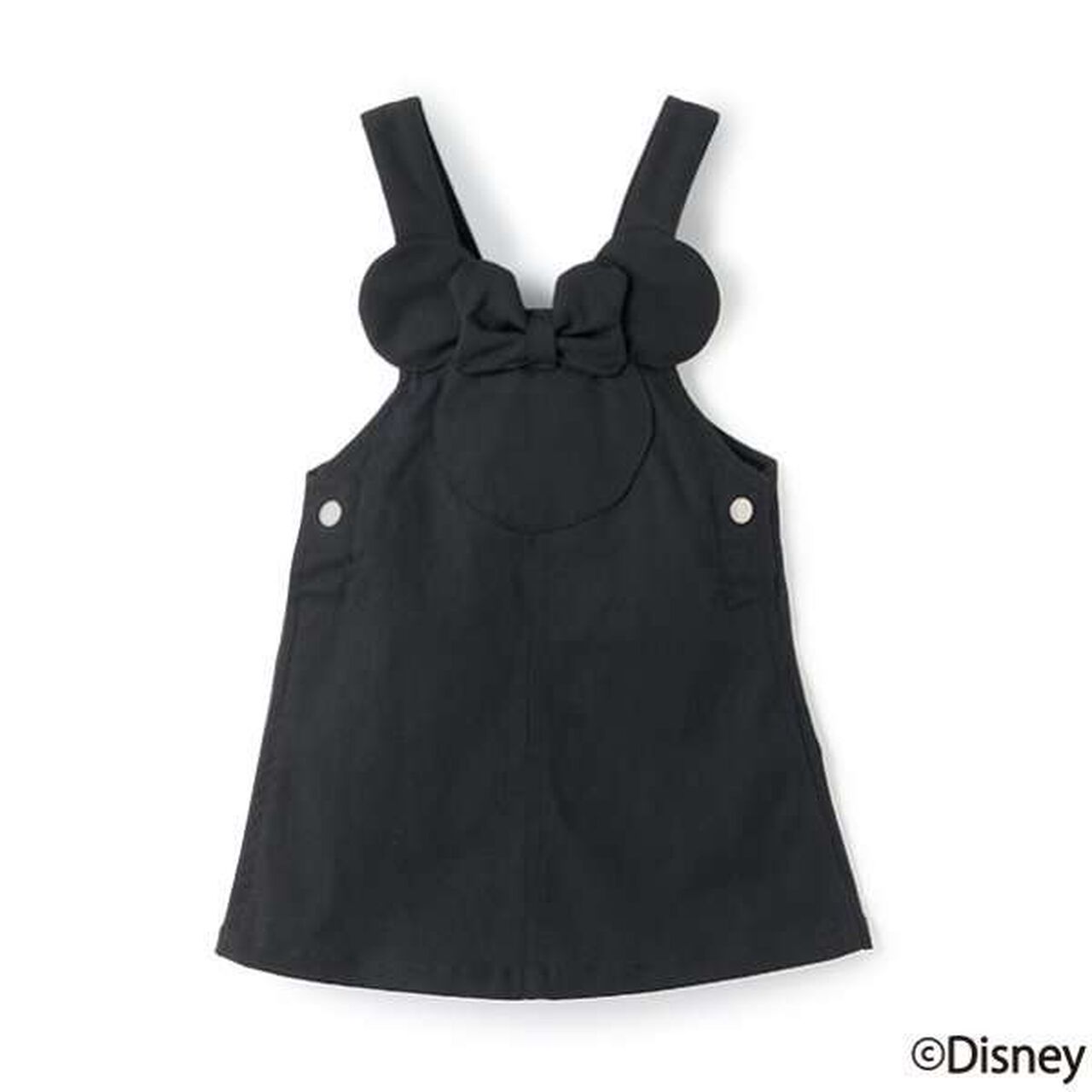 [Disney] Ear-Detail Jumper Skirt (Kids Size),Black, large image number 0