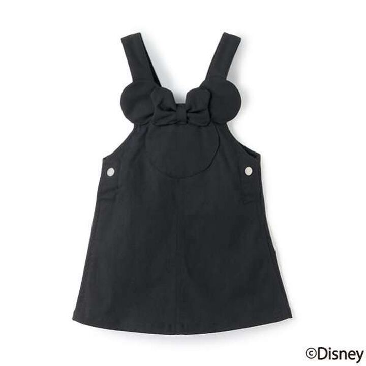 [Disney] Ear-Detail Jumper Skirt (Kids Size),Black, medium image number 0
