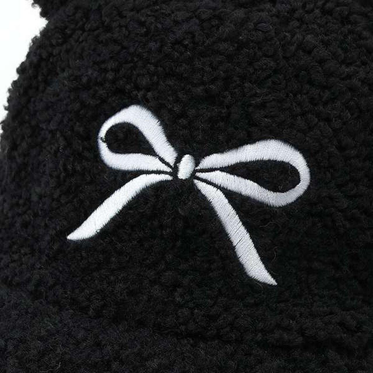 Bear Ear Boa Cap,Off white, large image number 3