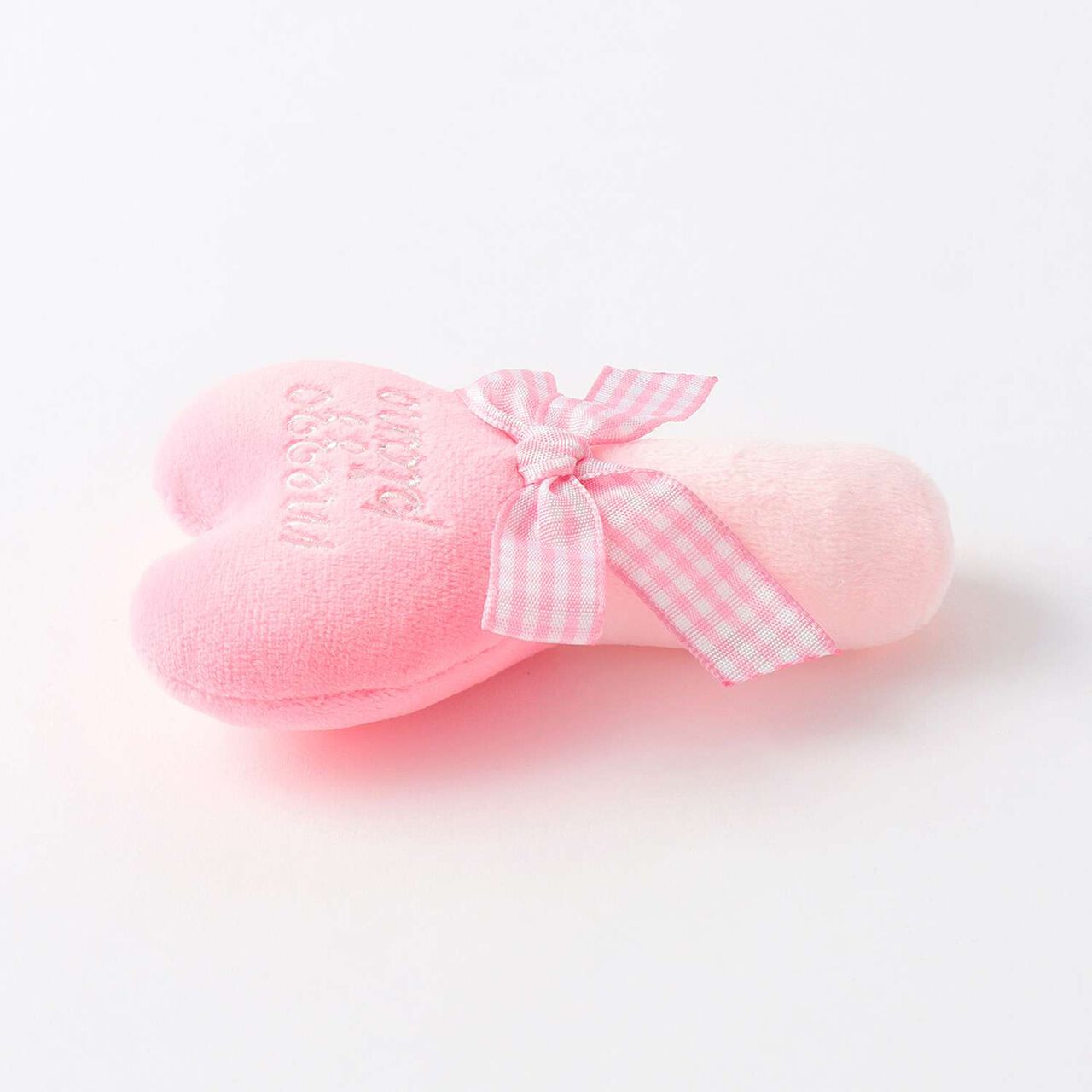 Blanket & Heart Stick Rattle Set [Box Included],Pearl white, large image number 4