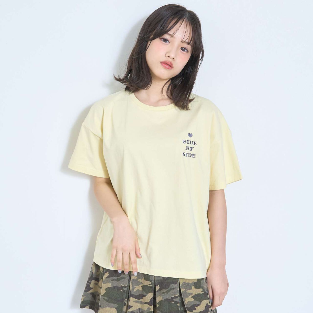 [瞬間可愛上衣] [GOOD PRICE] [LTXC/棉100%] 立體泡泡背心愛心標誌短袖T恤,海軍藍, large image number 11