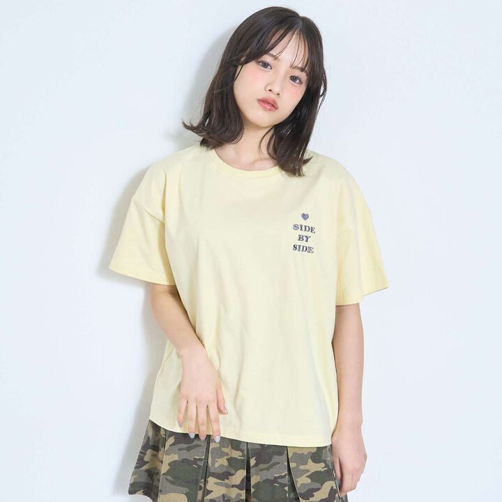 [瞬間可愛上衣] [GOOD PRICE] [LTXC/棉100%] 立體泡泡背心愛心標誌短袖T恤,海軍藍, medium image number 11