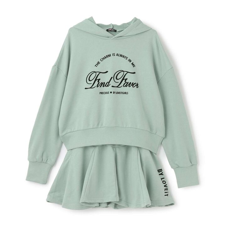 Hoodie & Skirt Set,, medium