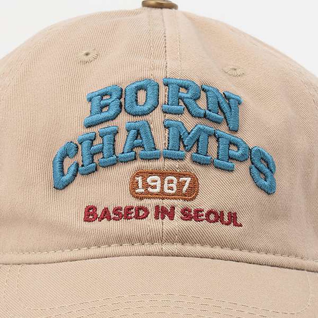 Logo Embroidery Cap,Charcoal gray, large image number 7