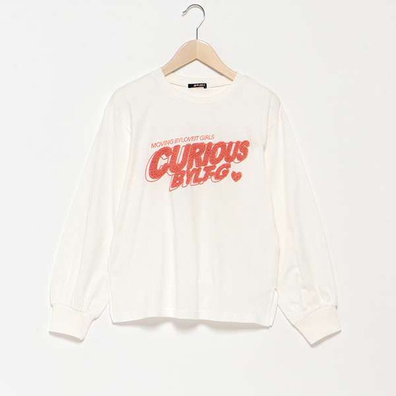 Logo Long-Sleeve T-Shirt,Off white, large image number 0