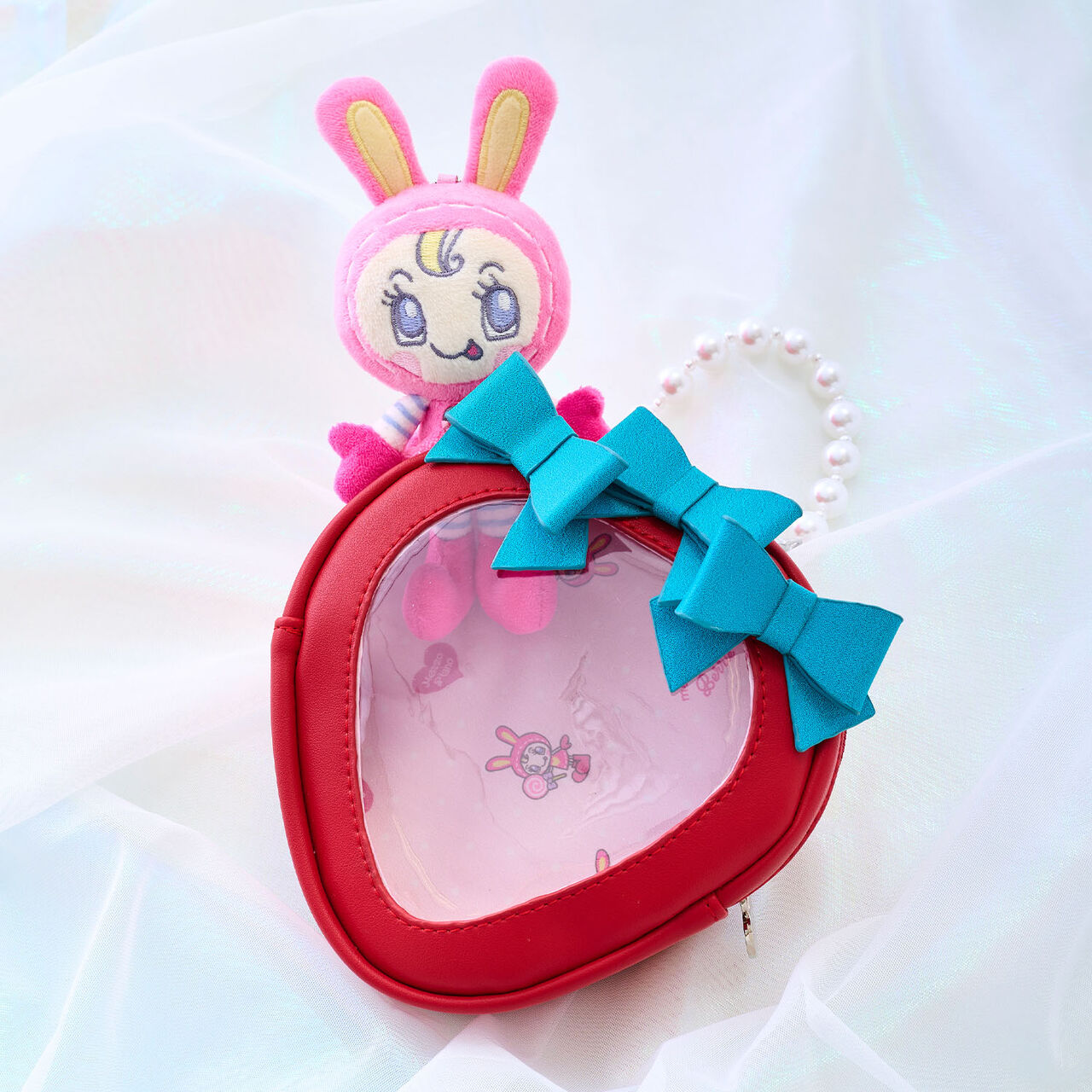 [Pre-order/Expected Arrival Mid to Late February 2026] Bellie-chan Strawberry House Pouch,Red, large image number 9