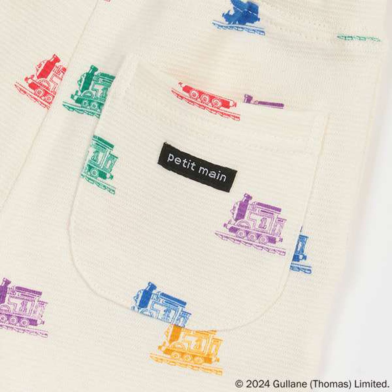 All-Over Pattern Thomas the Tank Engine Pants,Pearl white, large image number 7