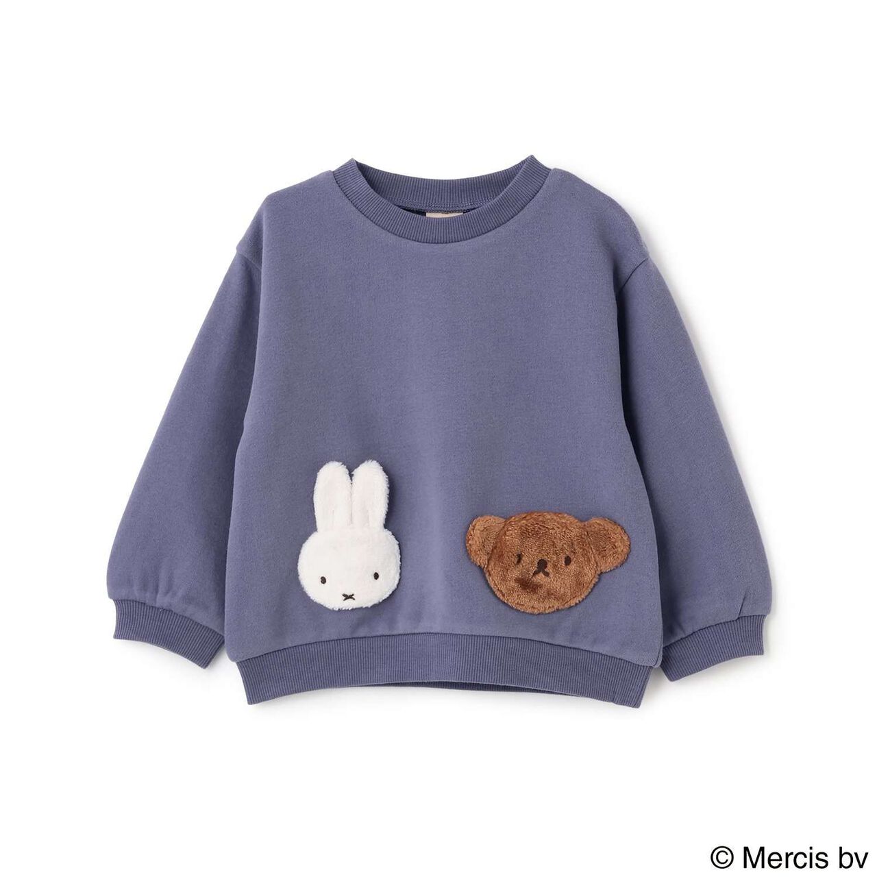 [Miffy] Motif Sweatshirt,Black, large image number 13