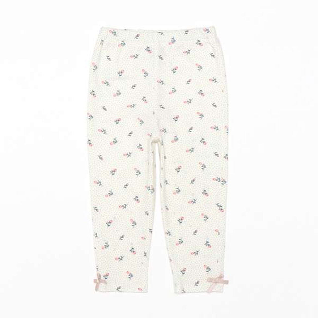 10-Length Girls' Leggings,Pearl white, large image number 10