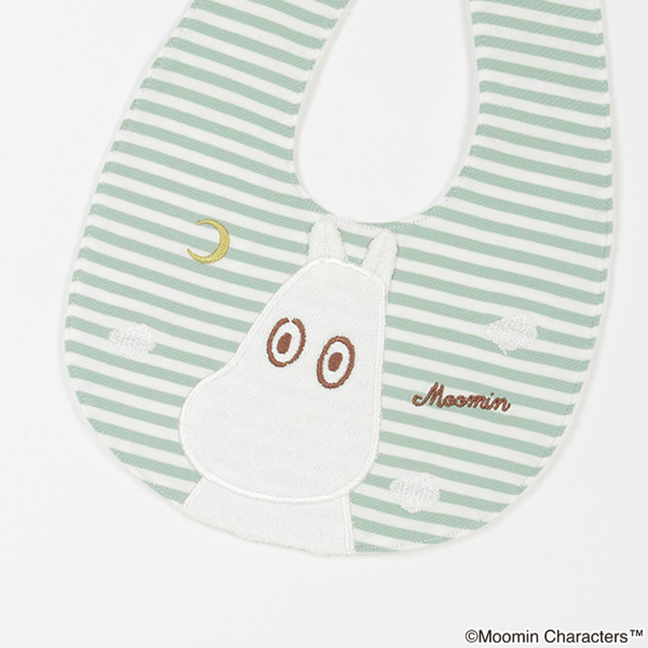MOOMIN Nyoro Nyoro Bib,Light green, large image number 5