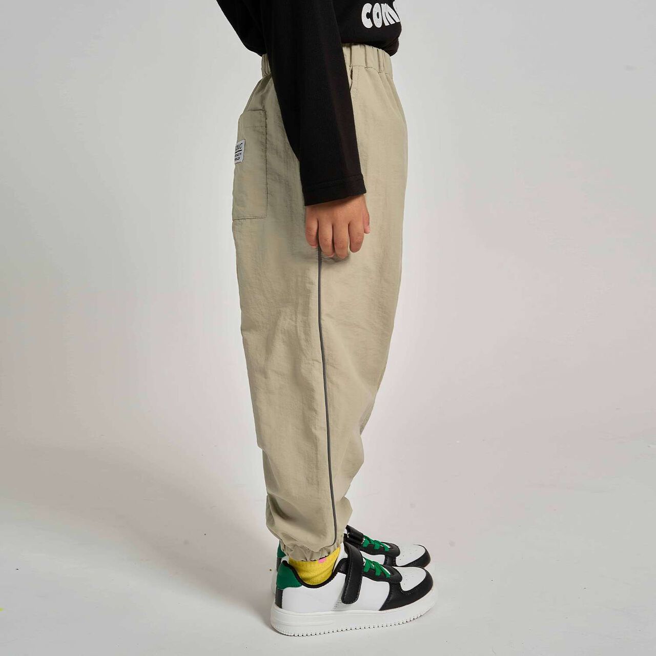 [School-Ready] [Water-Repellent, Anti-Stain, Durable, UV] Climbing Pants (with Reflective Sheet),Dark orange, large image number 9