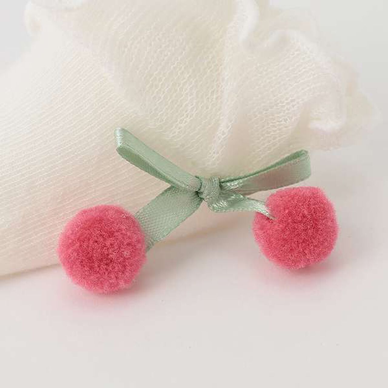 Assorted Motif Cup Socks,Off white, large image number 5