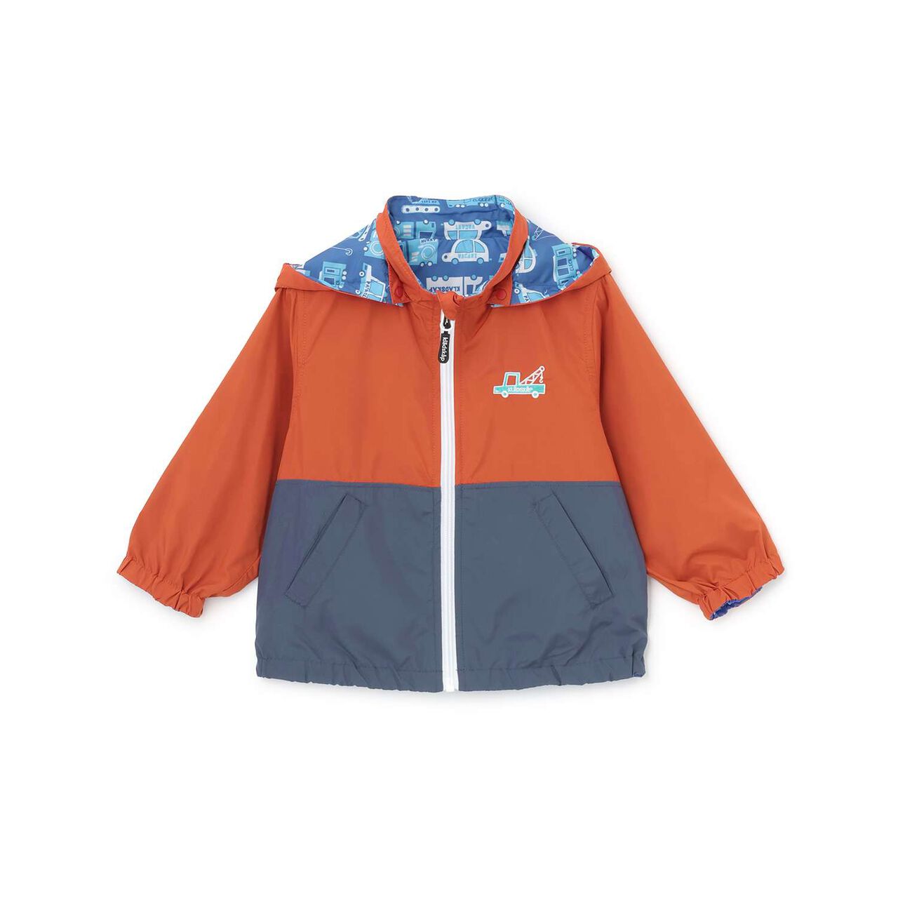 Reversible Vehicle Windbreaker,Red, large image number 0