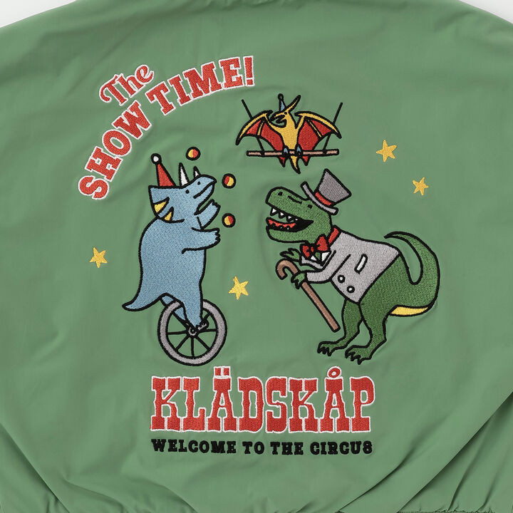 Circus Dinosaur MA-1 Bomber Jacket,Khaki, medium image number 7