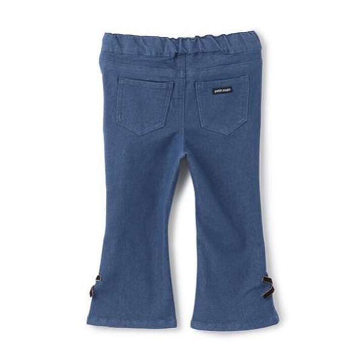 Stretch Flare Pants,Black, medium image number 16