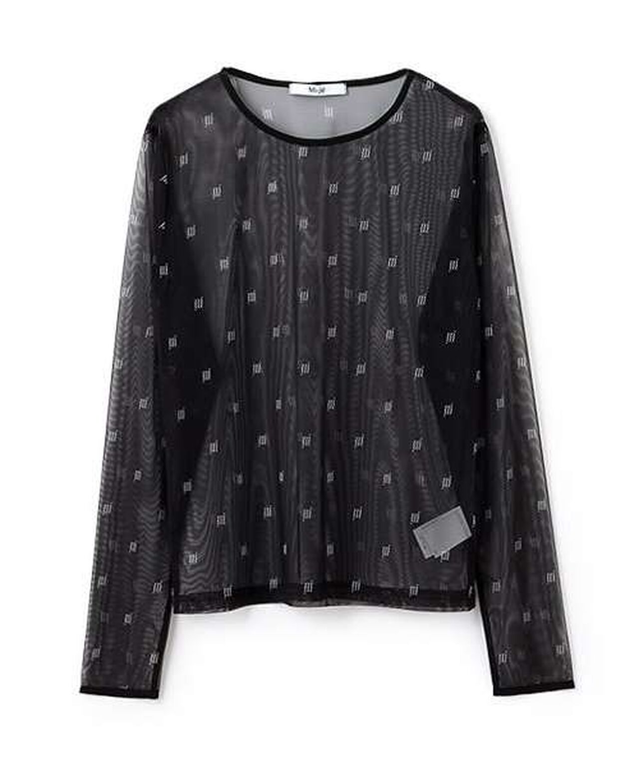 Monogram Sheer Inner Wear,Ivory, large image number 5