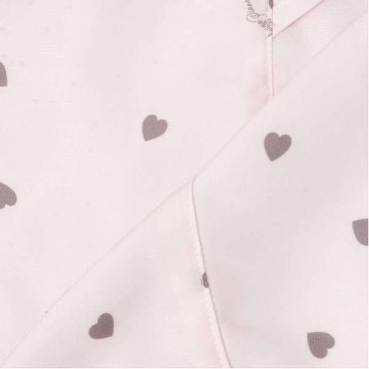 Frill Blouse with Bow Tie and Heart Pattern,Off white, large image number 15