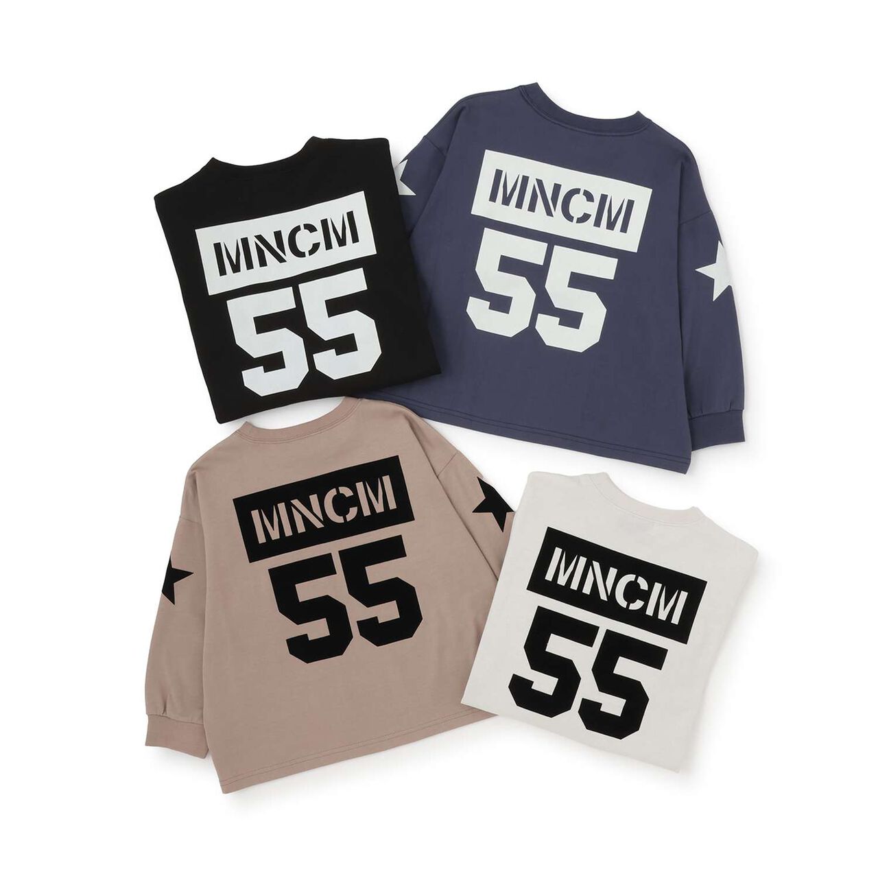 Anti-Stain Quick-Dry Back Print T-Shirt [MNCM],Navy, large image number 11