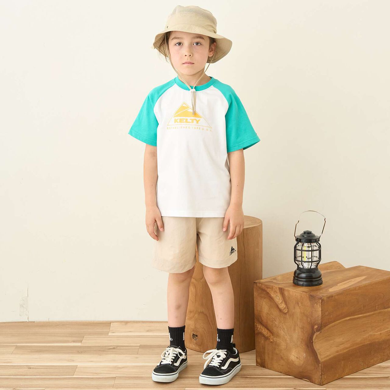 [Cool Touch] KELTY Raglan T-Shirt,Peach, large image number 27