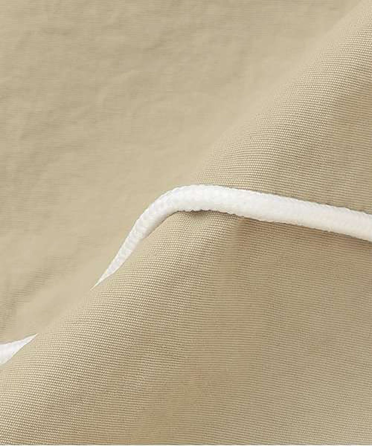 Nylon Zip Parka,Khaki, large image number 5