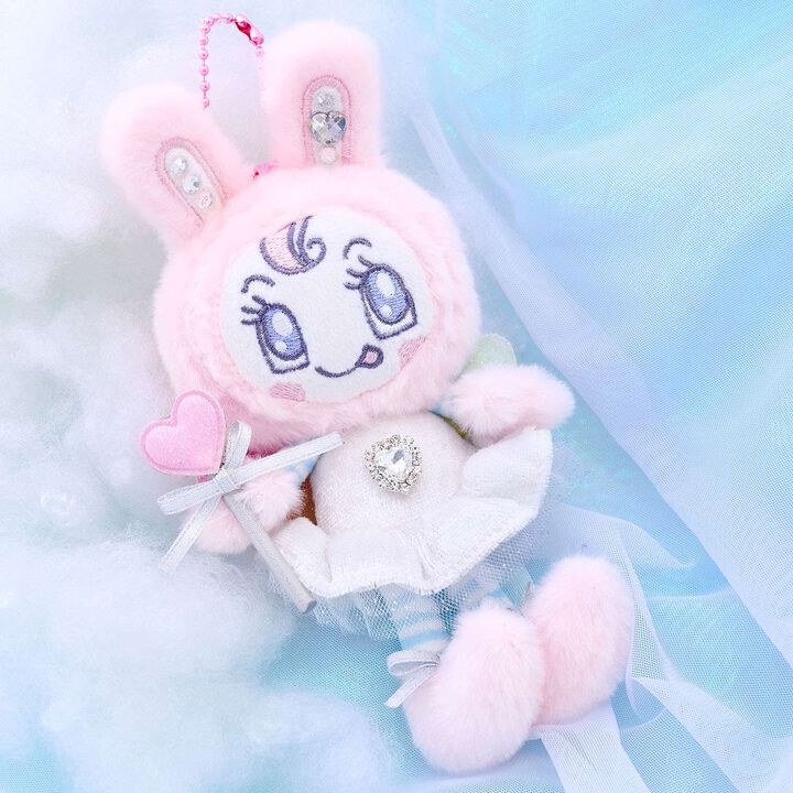 Angel Bellie Sparkling Plush Charm,, medium