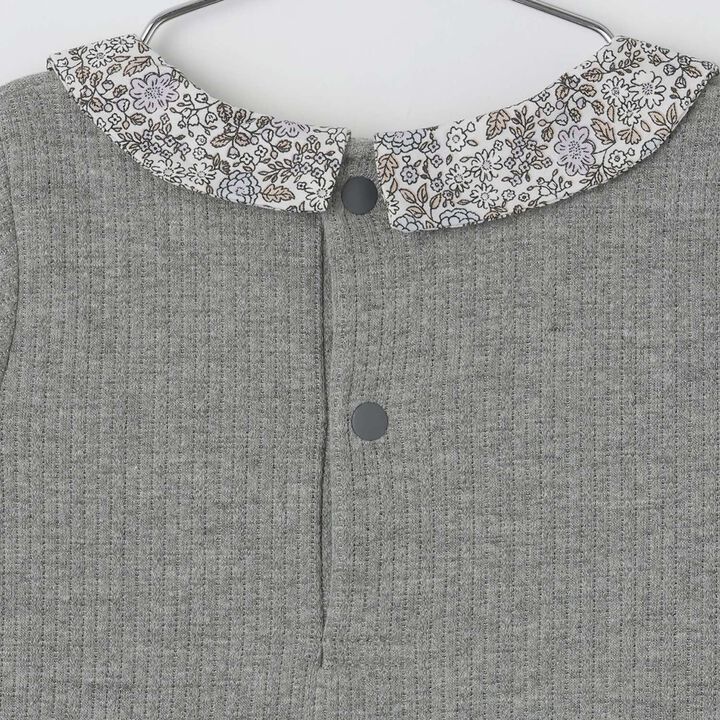 Collared Balloon SK Romper,Light pink, medium image number 11