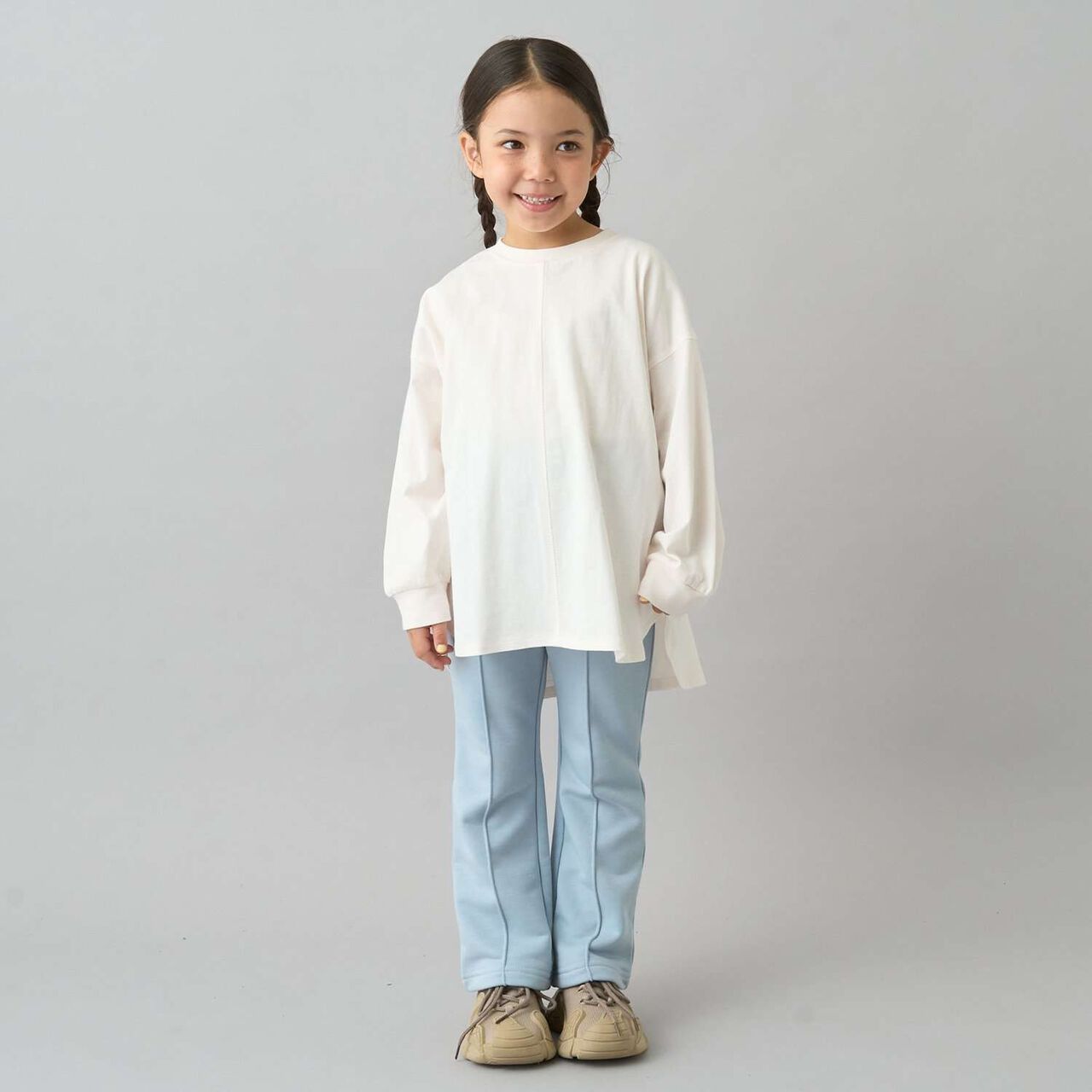 [Daily Standard Wear] [Quick-Dry Absorbent] Center Pleats Flare Sweatpants,Black, large image number 29