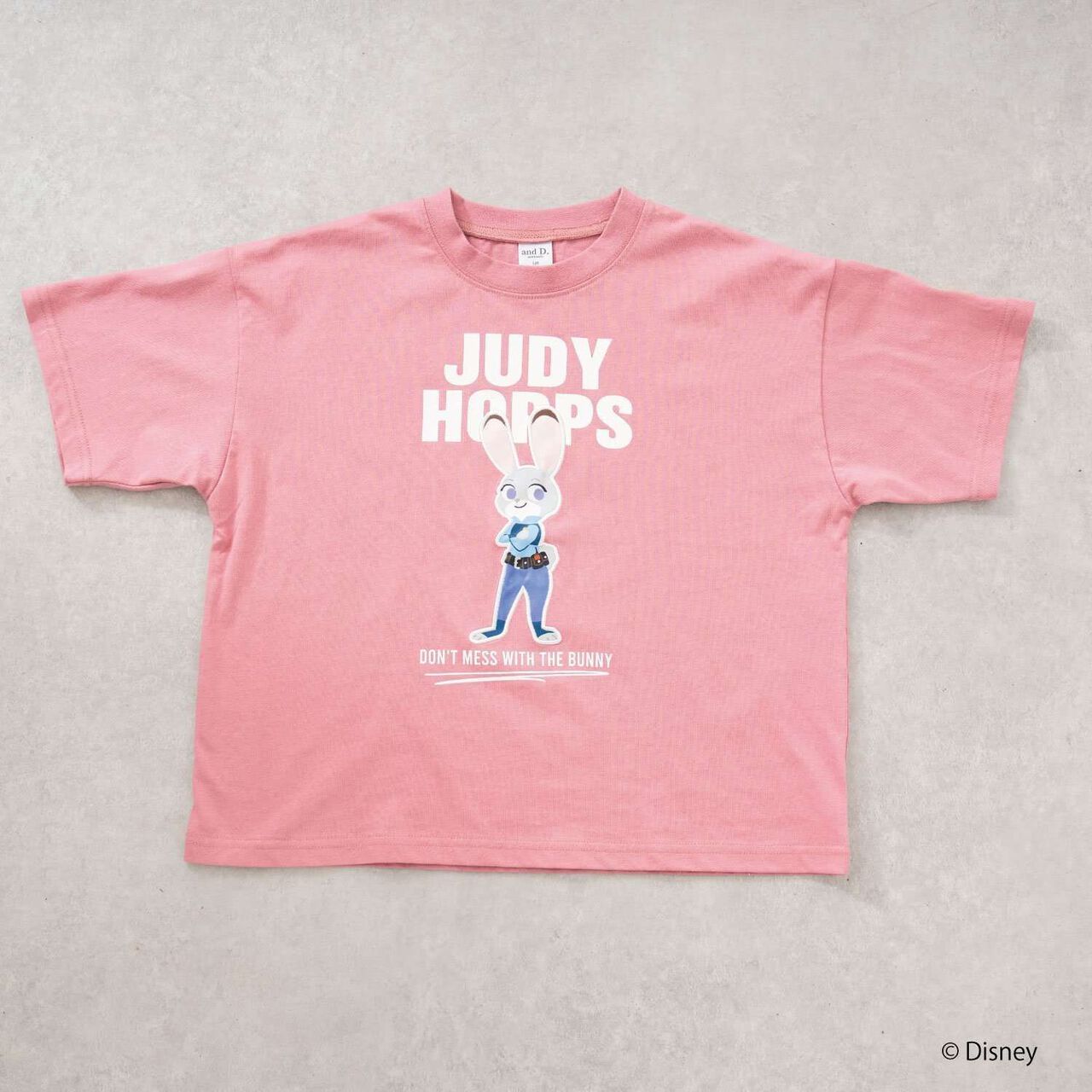 [Zootopia] Patch Embroidered Big Half T-Shirt,Green, large image number 9