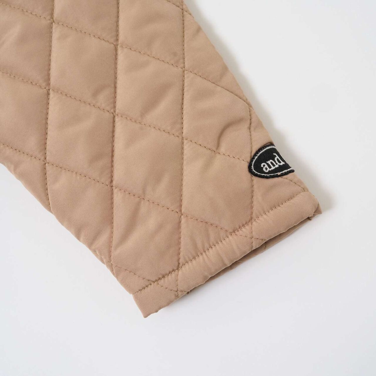 Quilted Jacket,Black, large image number 9