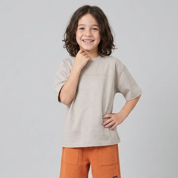 [100% Cotton] Everyday Favorite! Short Sleeve T-Shirts (2-Piece Set) [Kids, Boys & Girls],Milky white, medium image number 22