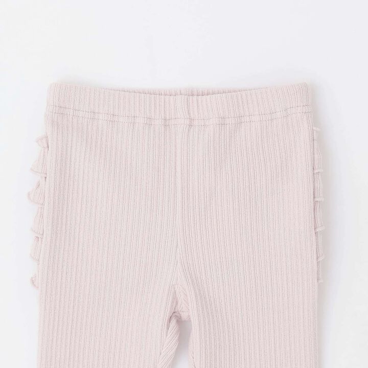 Back Frill Leggings,Blue, medium image number 6