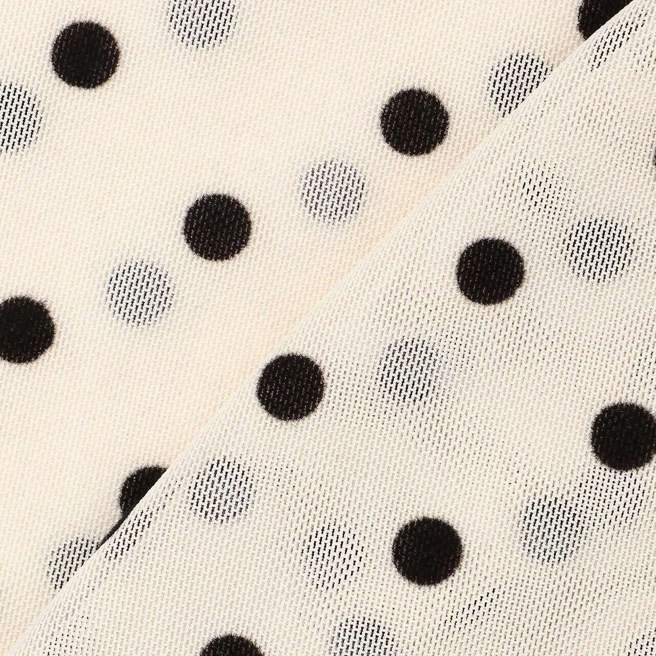 [Formal] 2-Way Sheer Dot Top,Black, large image number 15