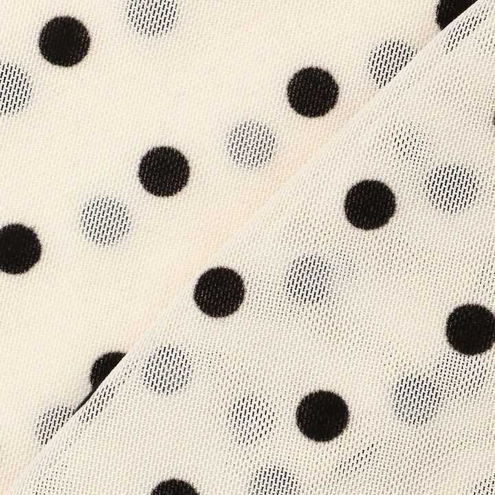 [Formal] 2-Way Sheer Dot Top,Black, medium image number 15