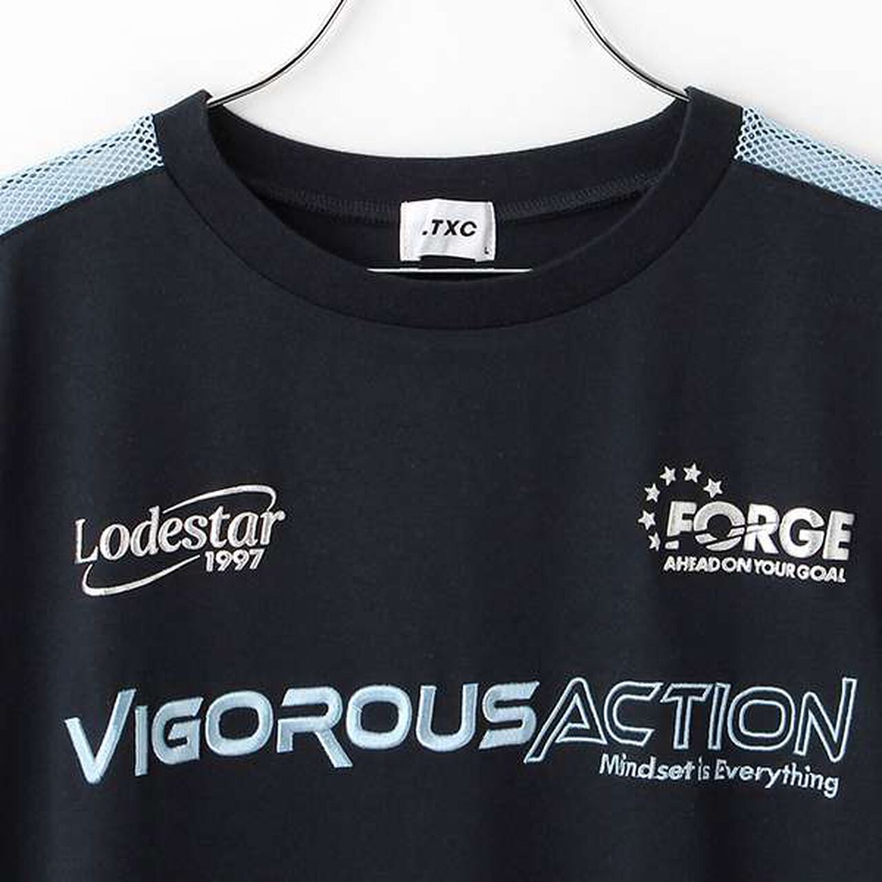 [LTXC] Quick-Dry Cut-and-Sew Game T-Shirt,Off white, large image number 7